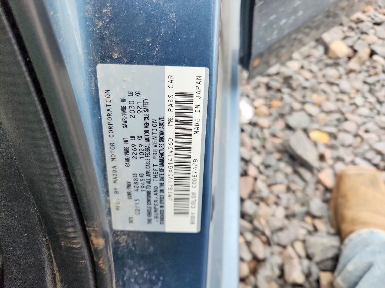 2016 Mazda 6 Touring