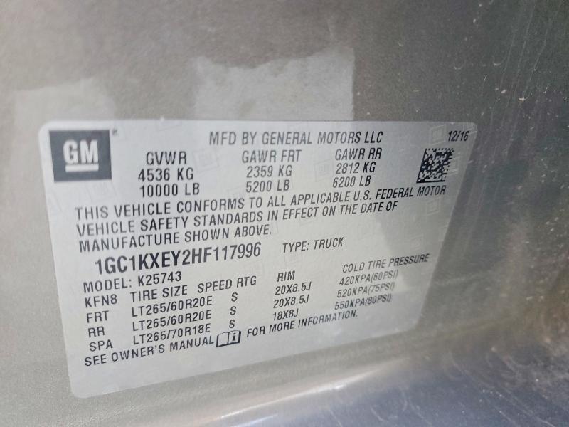 2017 Chevrolet Silverado K2500 High Country