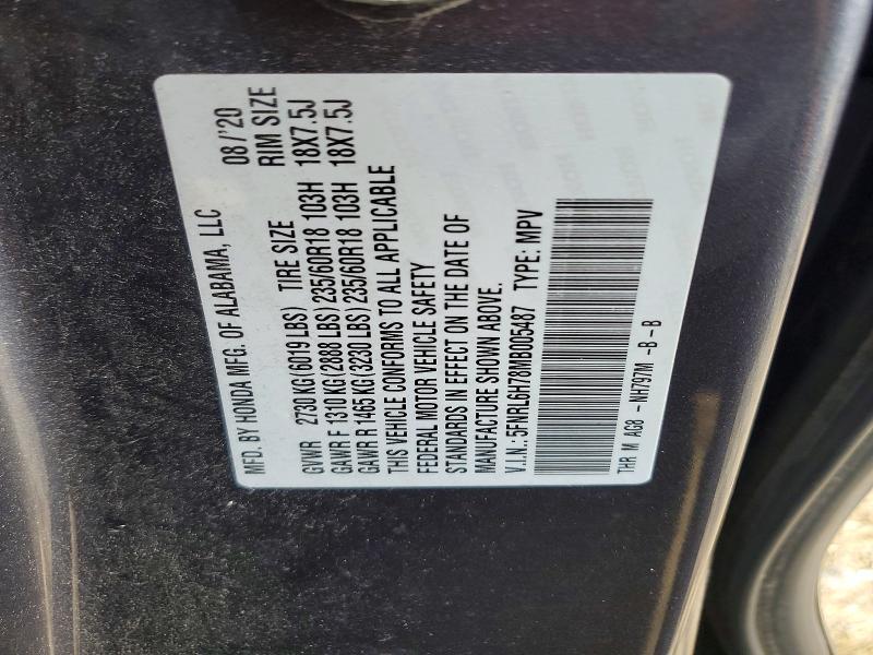 2021 Honda Odyssey exl
