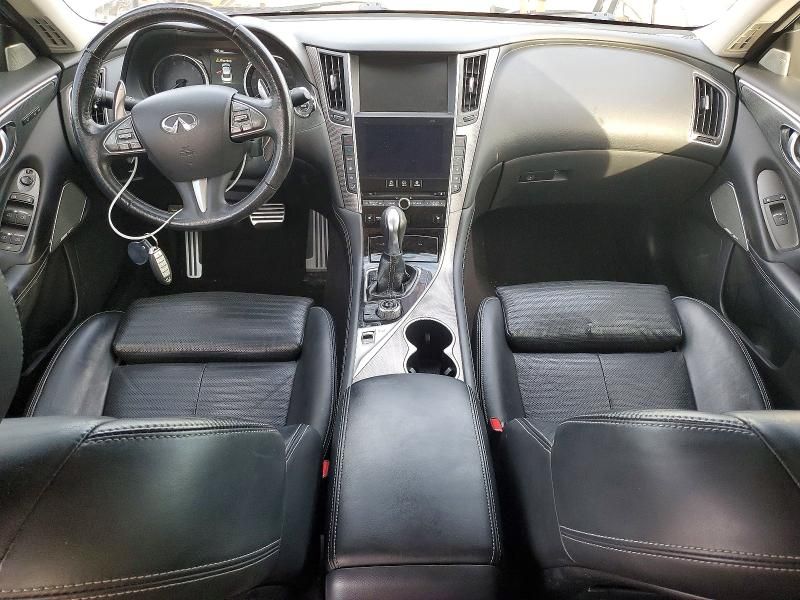 2017 Infiniti Q50 red Sport 400