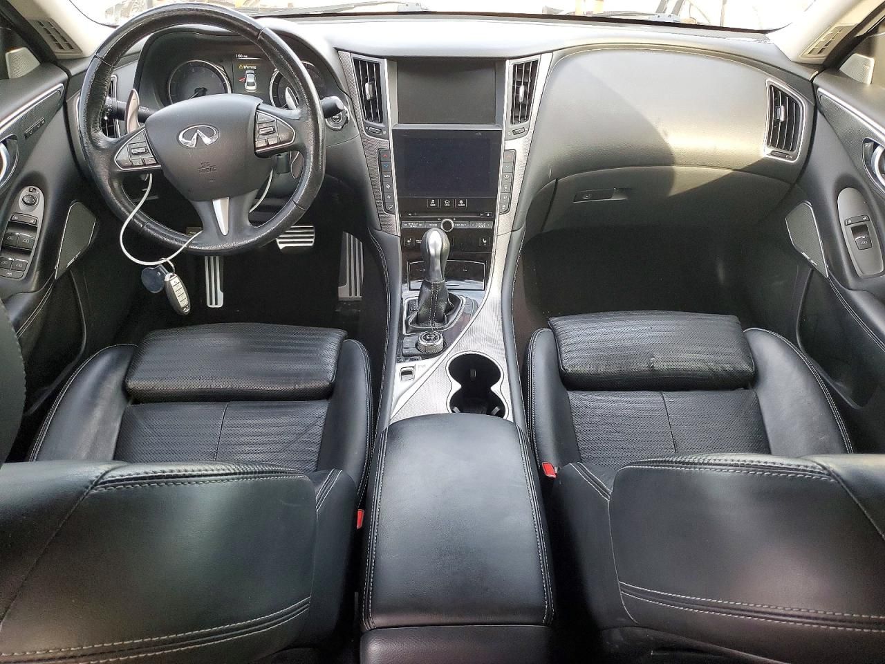 2017 Infiniti Q50 red Sport 400