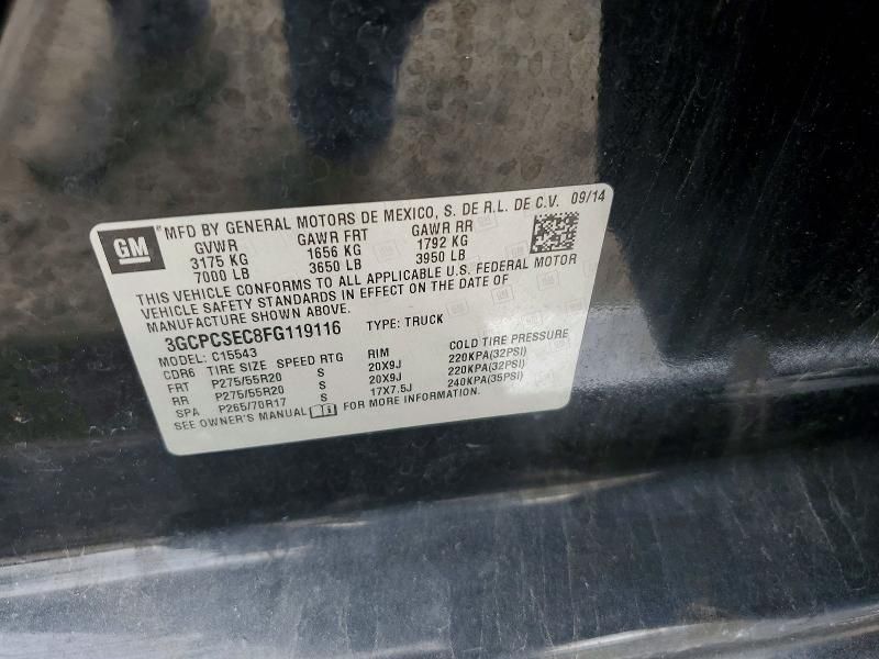 2015 Chevrolet Silverado C1500 ltz