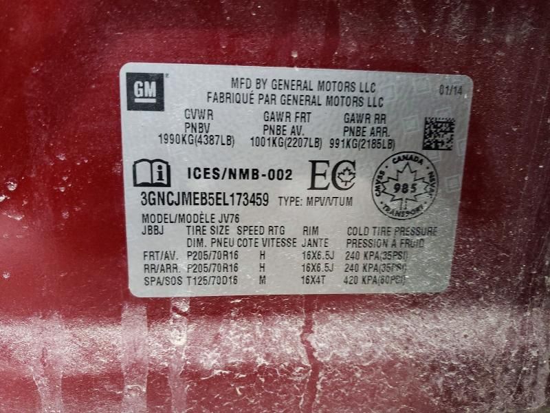 2014 Chevrolet Trax 2LT