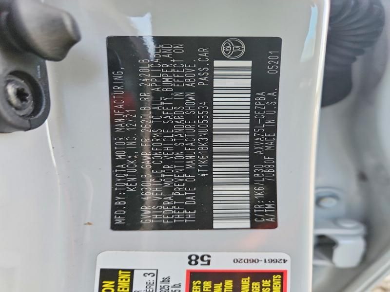 2022 Toyota Camry xse