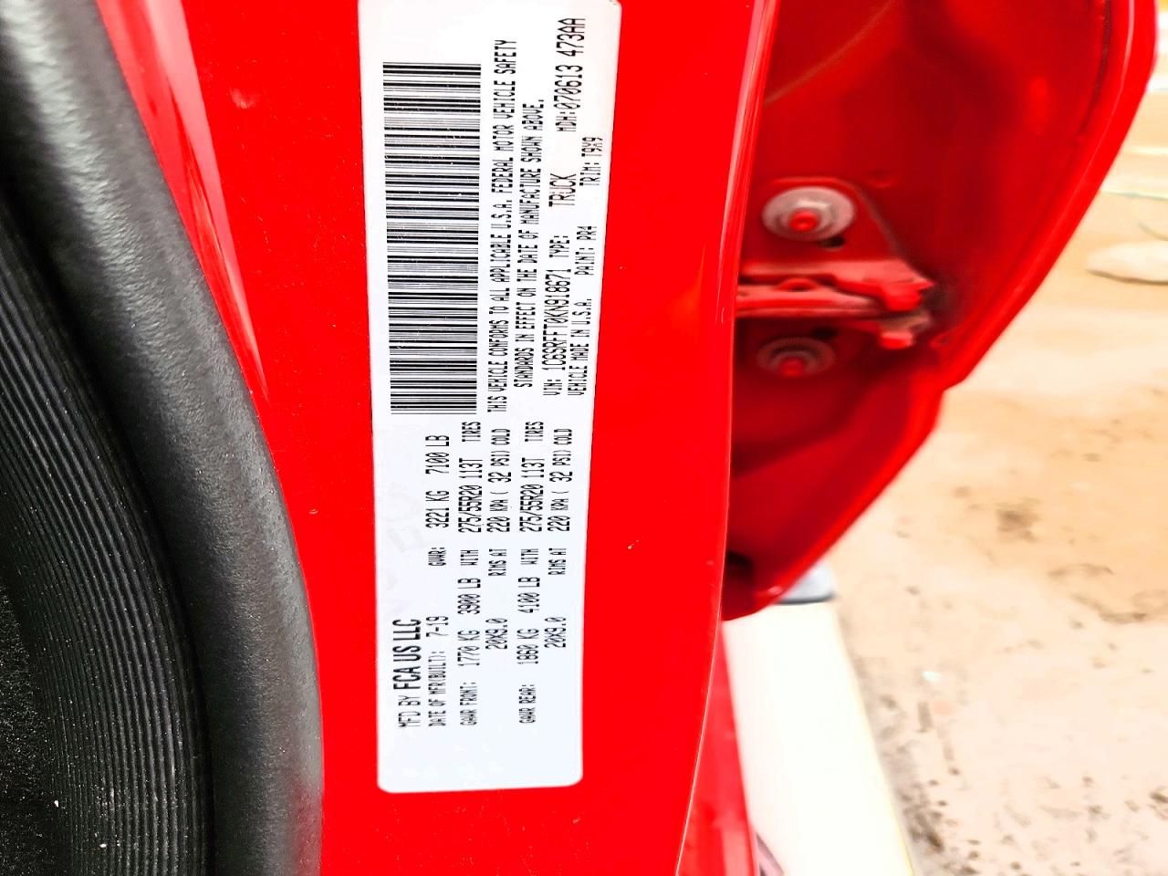 2019 Dodge Ram 1500 big Horn/lone Star