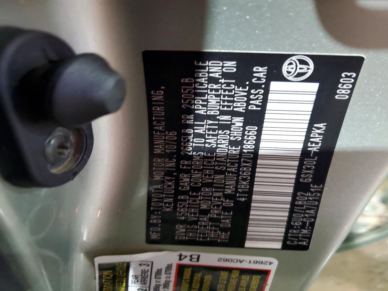 2007 Toyota Avalon xl