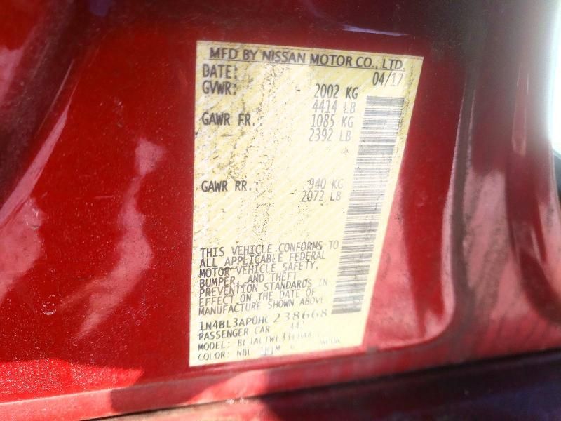 2017 Nissan Altima 3.5sl