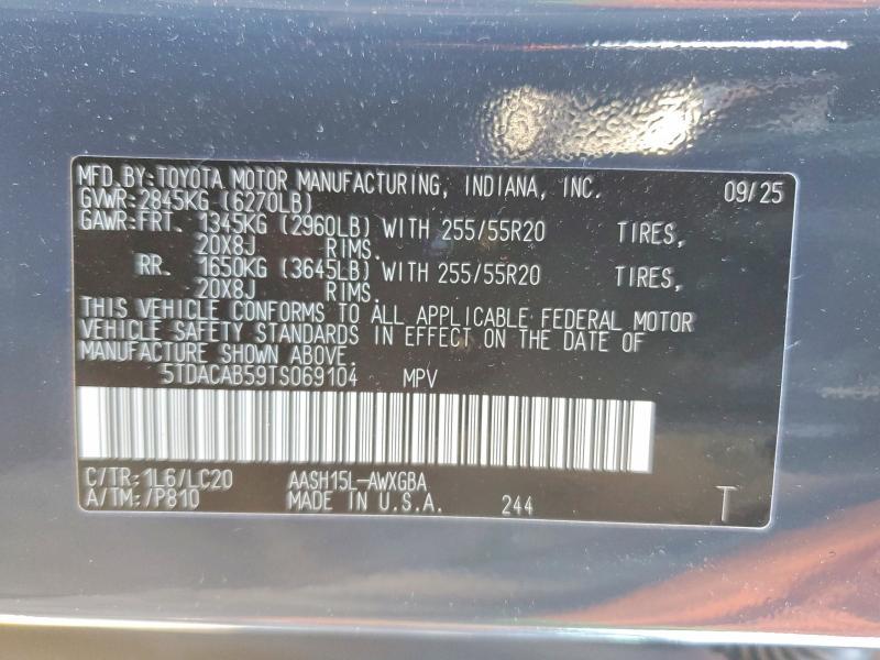 2026 Toyota Grand Highlander le