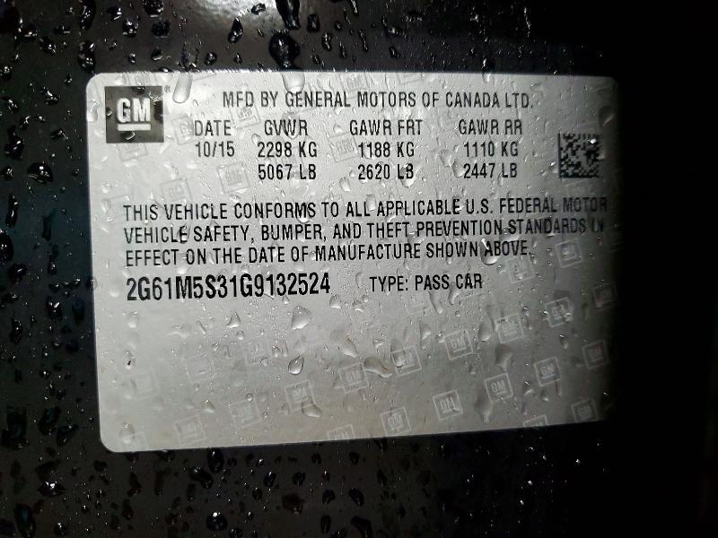 2016 Cadillac Xts Luxury Collection