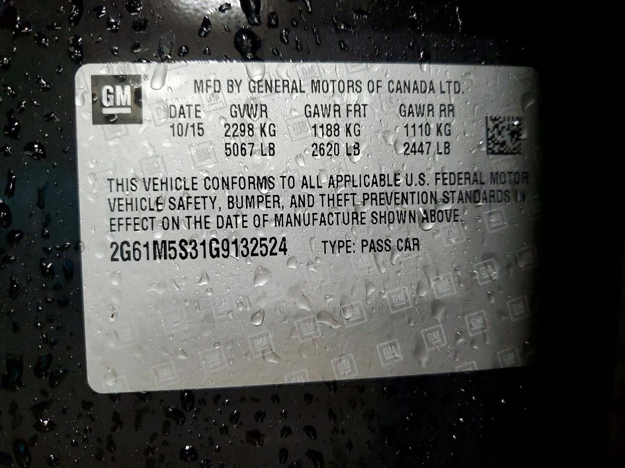 2016 Cadillac Xts Luxury Collection