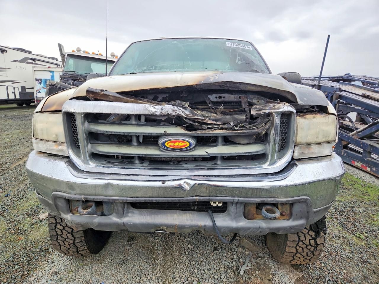 1999 Ford F350 Super Duty Flatbed Truck