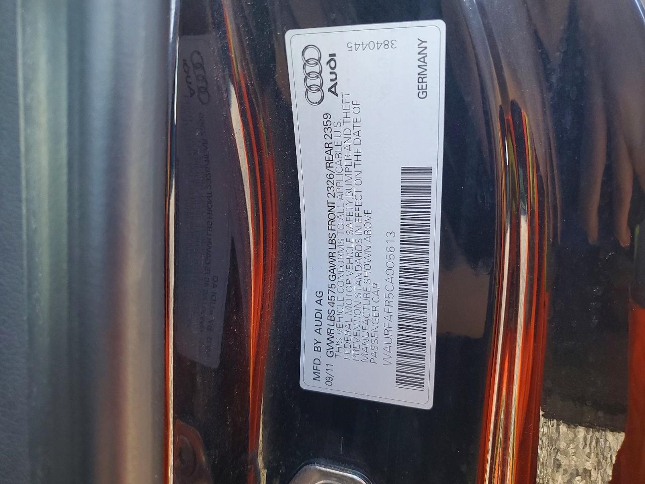 2012 Audi A5 Premium Plus