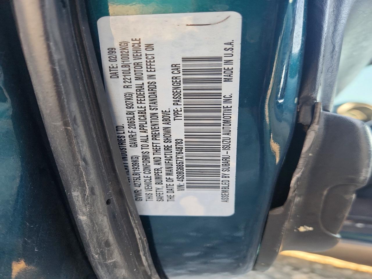1999 Subaru Legacy Outback
