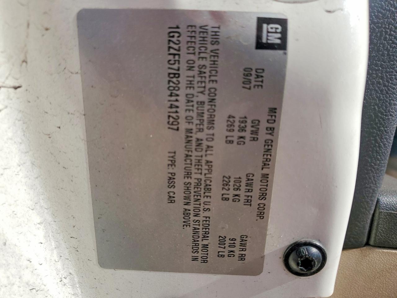 2008 Pontiac G6 Value Leader