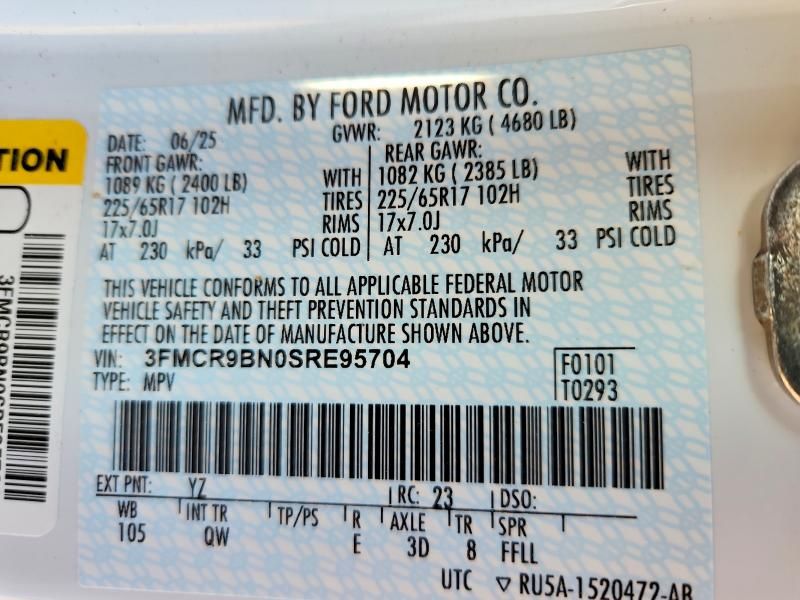 2025 Ford Bronco Sport big Bend