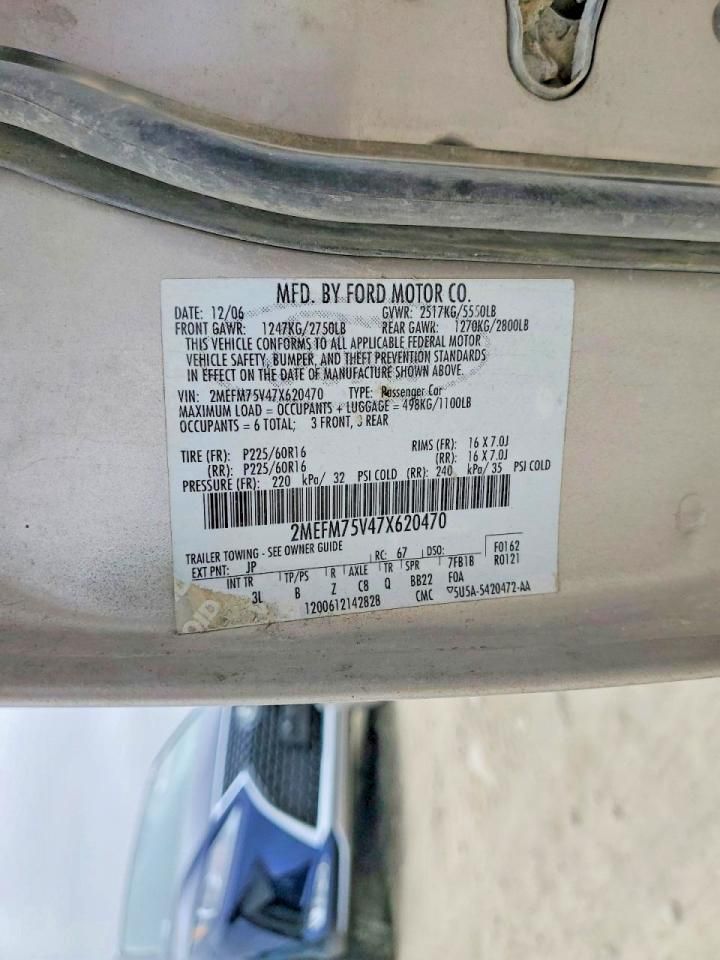 2007 Mercury Grand Marquis ls