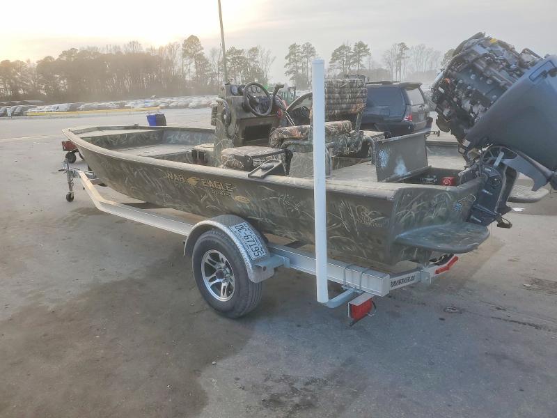 2025 War Eagle 548 2025 WAR Eagle Boat With Road King Boat Trailer