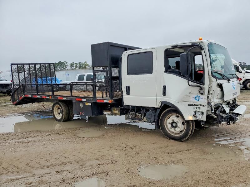 2024 Isuzu NPR HD Crew Cab Flatbed Truck