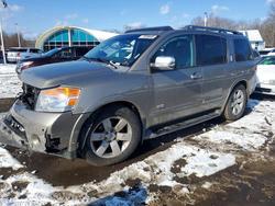 Salvage cars for sale from Copart East Granby, CT: 2008 Nissan Armada se