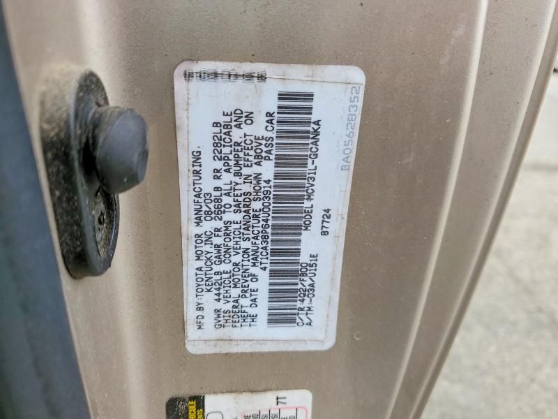 2004 Toyota Camry Solara se