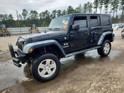Jeep salvage cars for sale: 2009 Jeep Wrangler Unlimited x