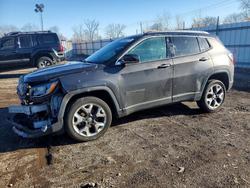 Jeep salvage cars for sale: 2018 Jeep Compass Limited