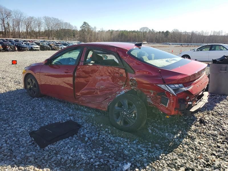 2023 Hyundai Elantra Blue