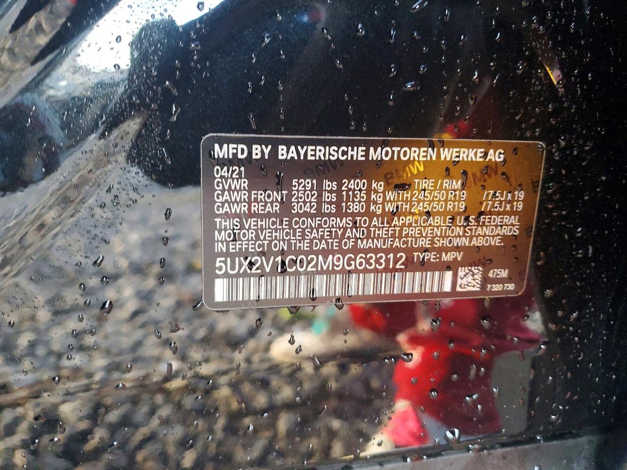 2021 BMW X4 Xdrive30i