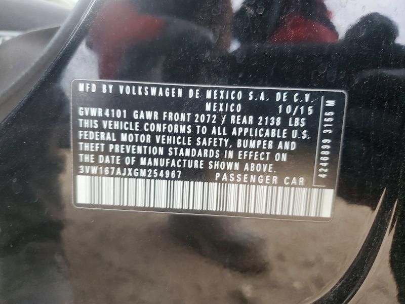 2016 Volkswagen Jetta s