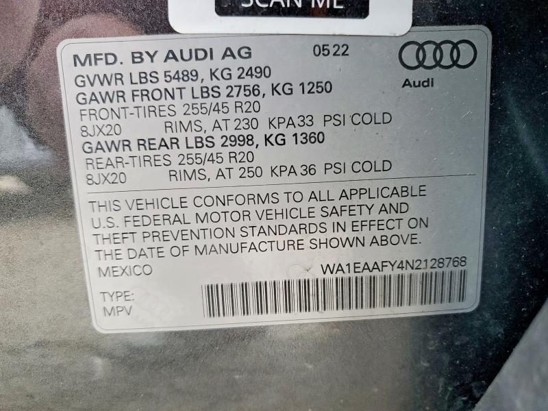 2022 Audi Q5 Premium Plus 45