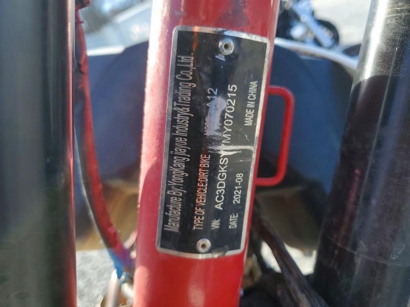 2021 Other Motorcycle Dirt Bike