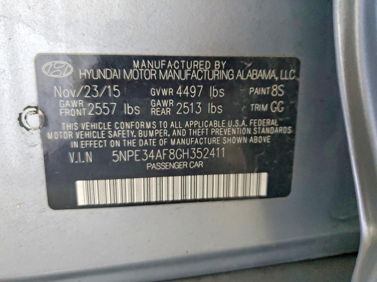 2016 Hyundai Sonata Sport