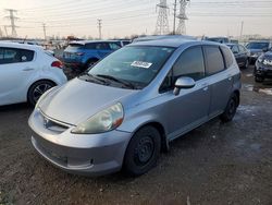 Salvage cars for sale from Copart Elgin, IL: 2008 Honda FIT