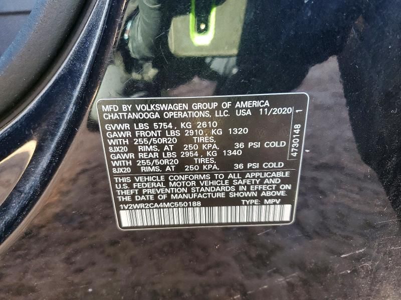 2021 Volkswagen Atlas se