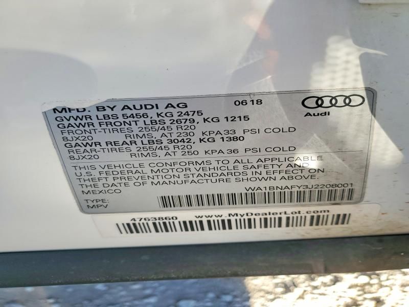 2018 Audi Q5 Premium Plus