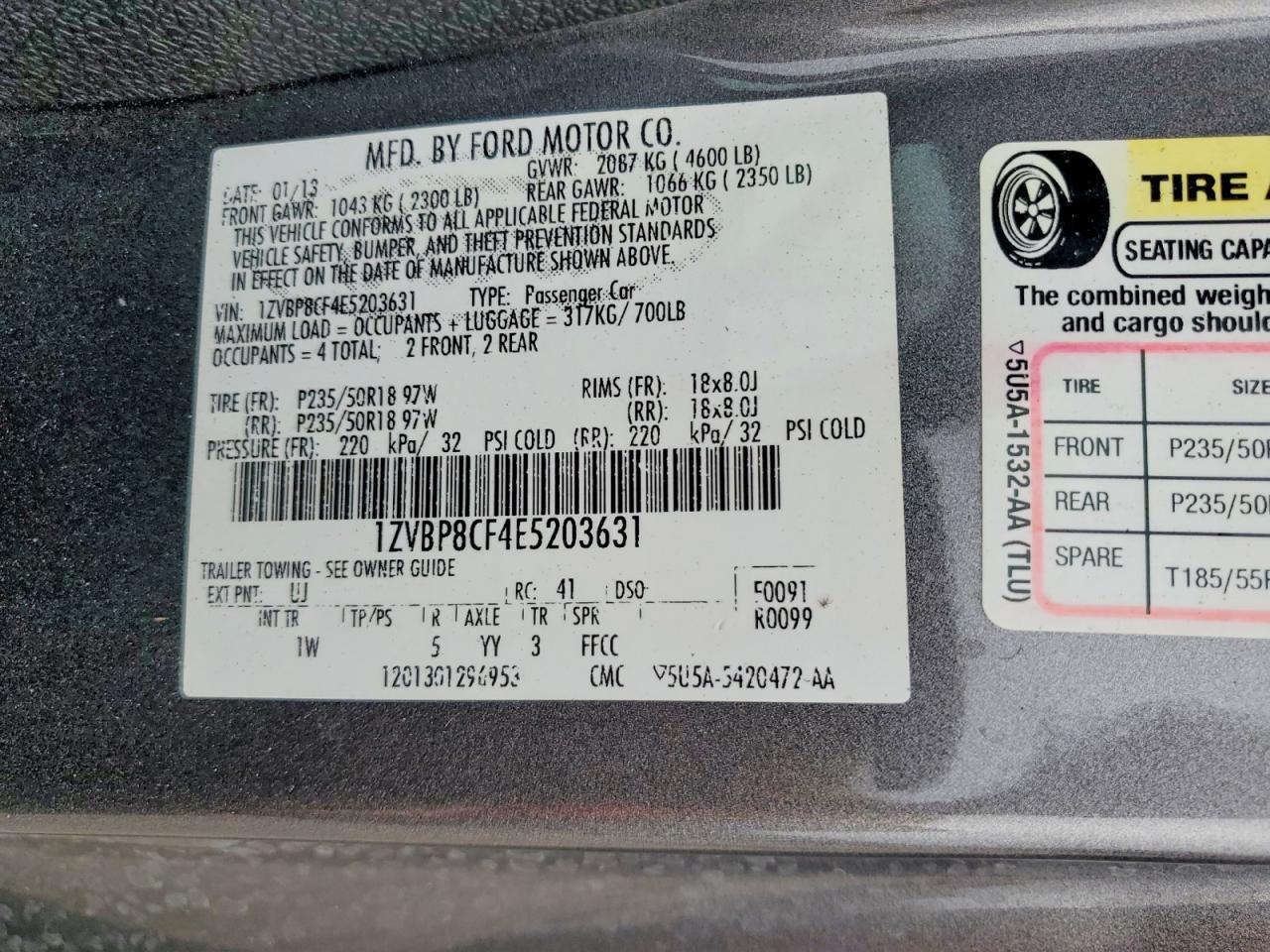 2014 Ford Mustang gt