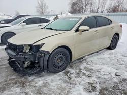 Salvage cars for sale from Copart London, ON: 2016 Lexus Es 350