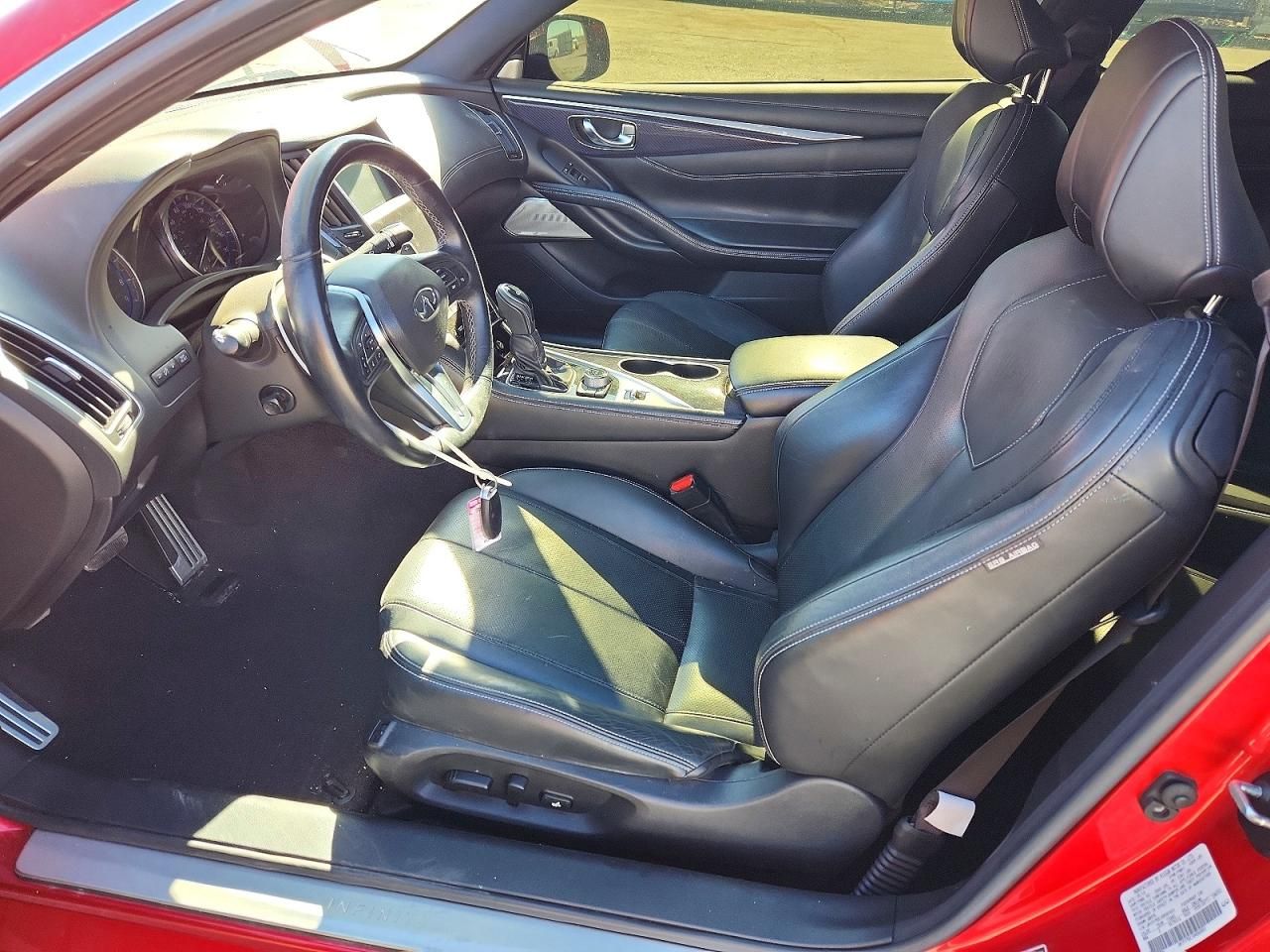 2019 Infiniti Q60 red Sport 400