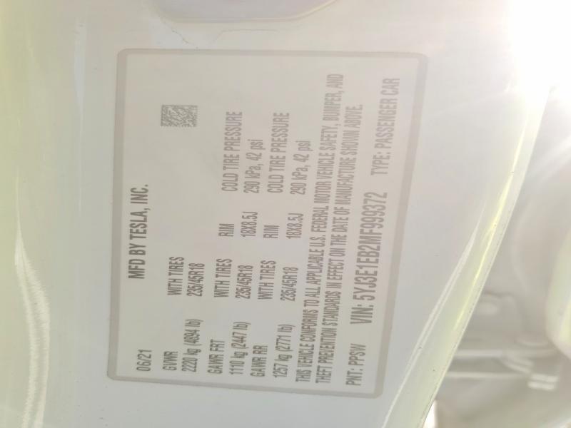 2021 Tesla Model 3