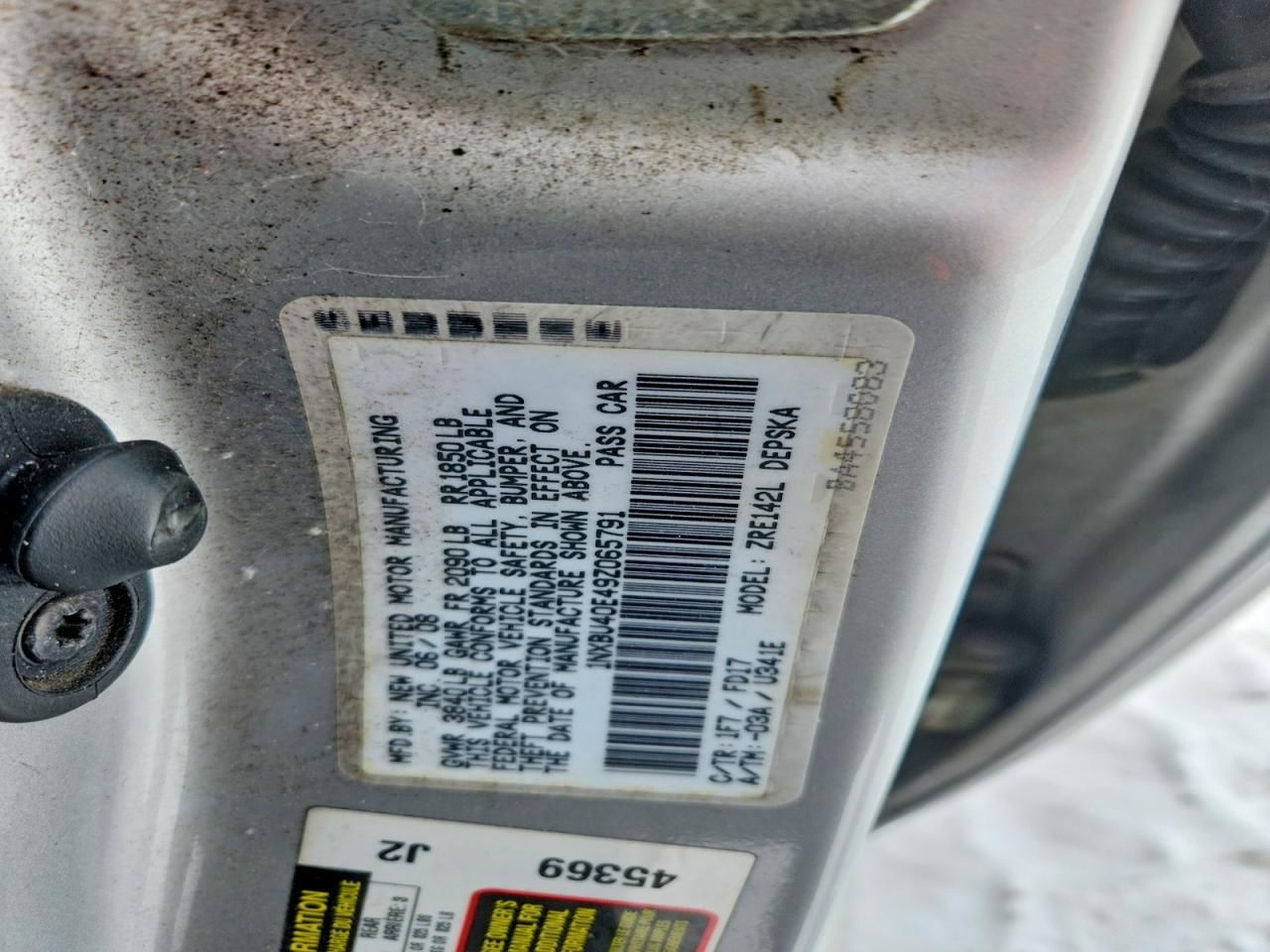 2009 Toyota Corolla Base