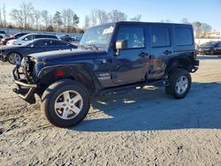 Jeep salvage cars for sale: 2013 Jeep Wrangler Unlimited Sport
