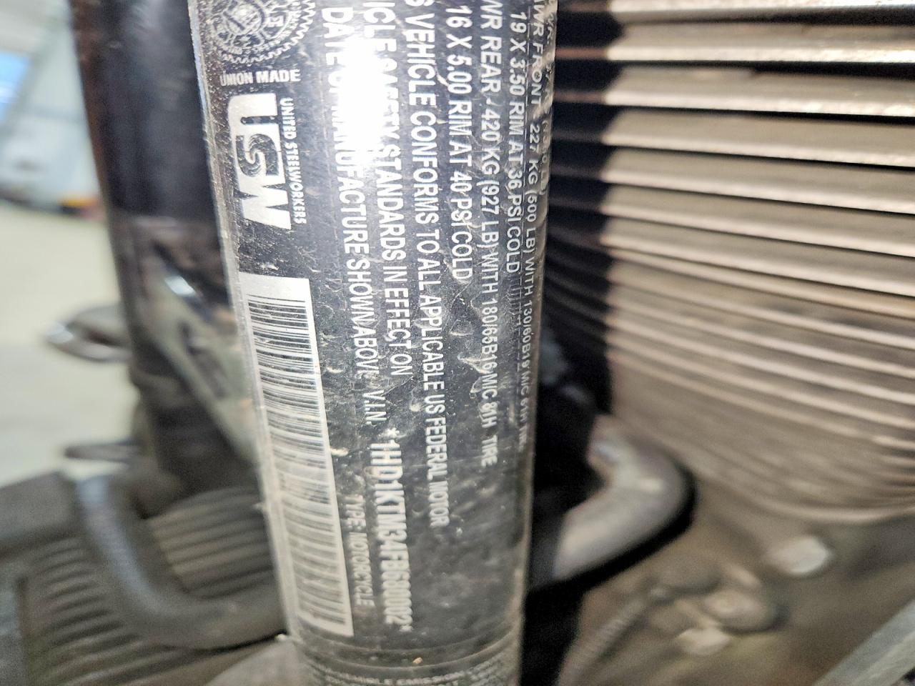 2015 Harley-Davidson Fltrxs Road Glide Special