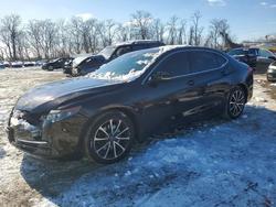 Acura salvage cars for sale: 2016 Acura Tlx Tech
