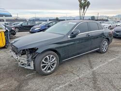 Mercedes-Benz C-class salvage cars for sale: 2016 Mercedes-Benz C 300 4matic