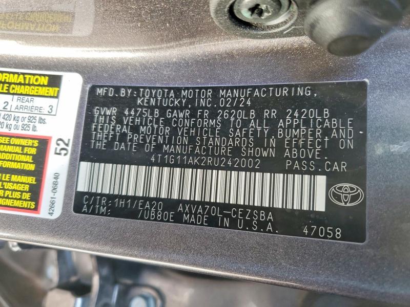 2024 Toyota Camry se Night Shade