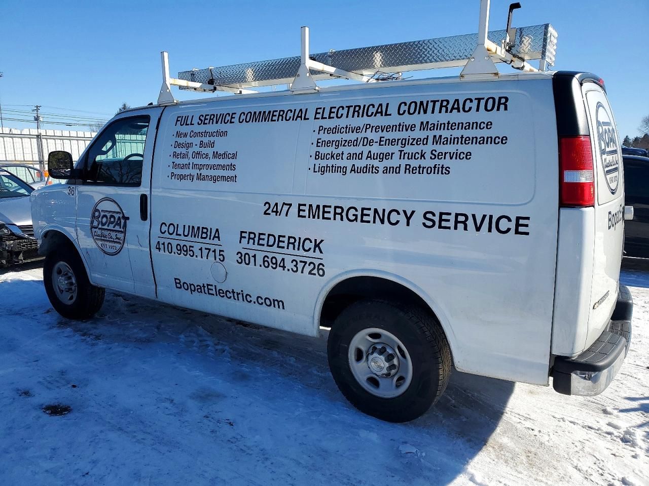 2023 Chevrolet Express G2500 Utility / Service Van