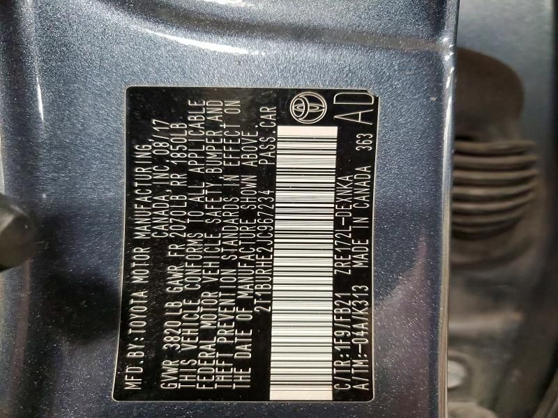 2018 Toyota Corolla l