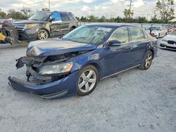 Volkswagen salvage cars for sale: 2014 Volkswagen Passat se