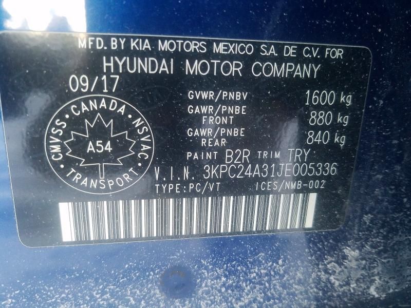 2018 Hyundai Accent se