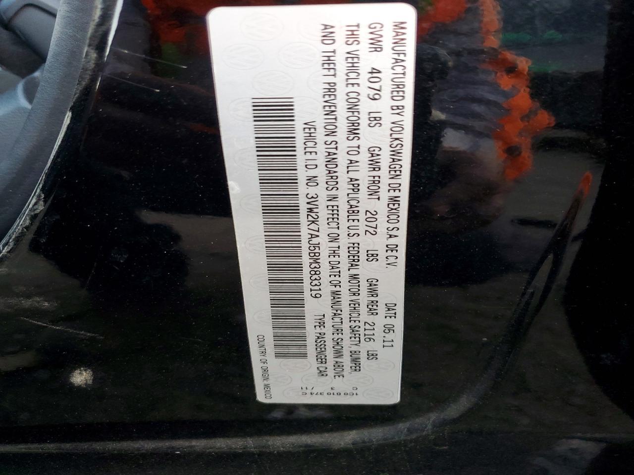 2011 Volkswagen Jetta Base